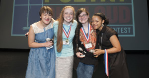 Tennessee Poetry Out Loud competition at Austin Peay in Clarksvi